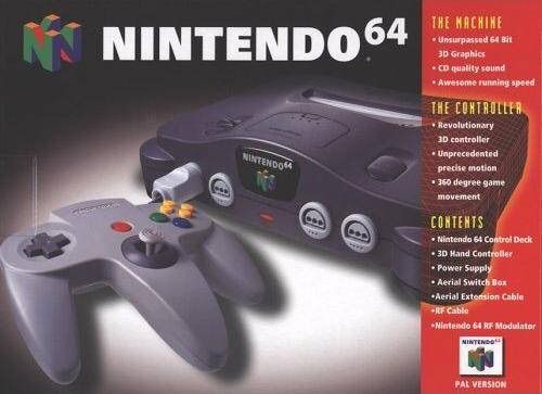 Vídeo Game Super Nintendo 64 