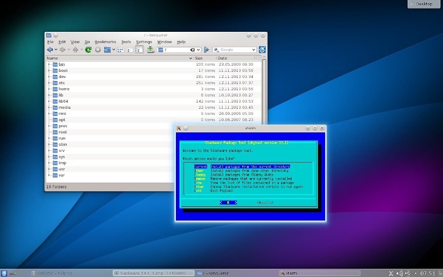 Slackware distribuição Linux