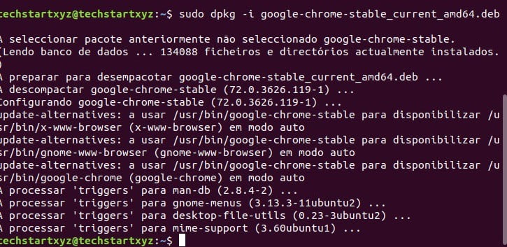 Como instalar o Chrome no Ubuntu