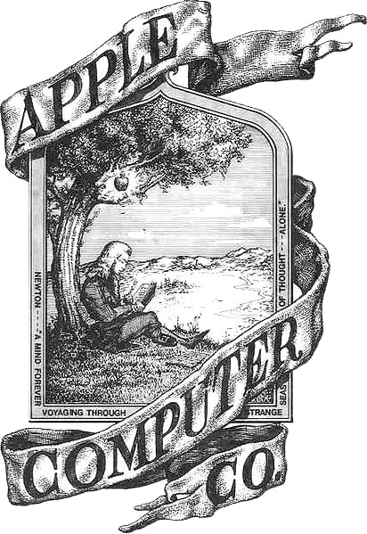 Curiosidade sobre o logotipo da Apple o primeiro logotipo da Apple não foi a maça