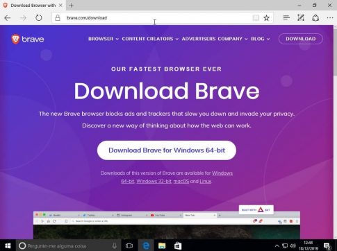 Como acessar a Deep Web usando o Navegador Brave