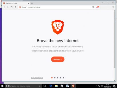 Configurando o Navegador Brave