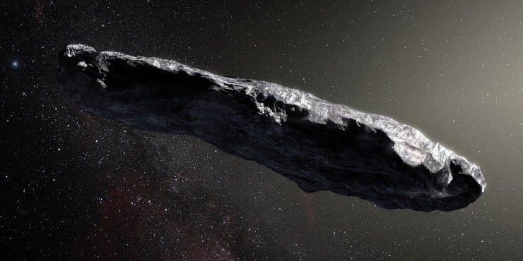 Suposta Nave Alienígena teria passado pelo sistema solar em 2017