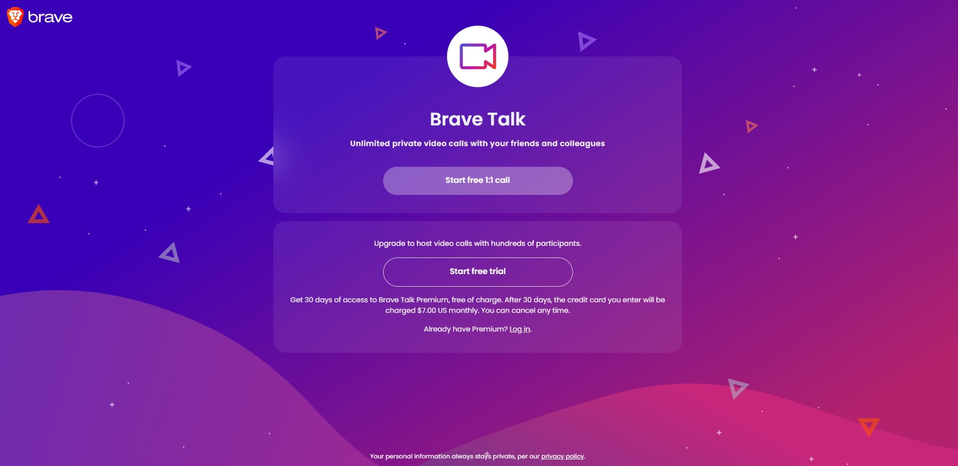 O que é o Brave Talk e como fazer videochamadas usando o Brave Browser