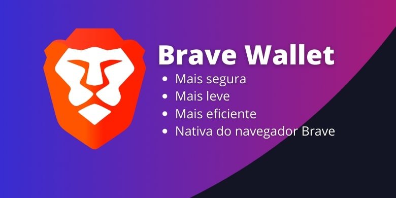 Brave Wallet carteira de criptomoedas nativa do navegador Brave