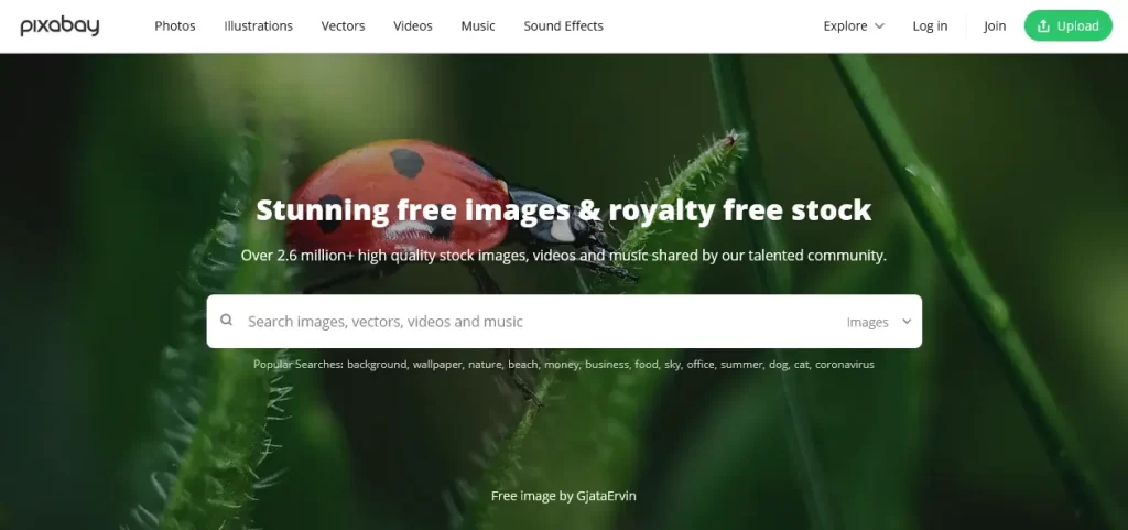 Pixabay é um dos melhores bancos de imagens gratuitos livre de direitos autorais e royalties