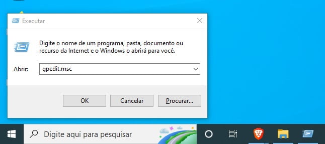 Como abrir o gpedit.msc no Windows 10 pro