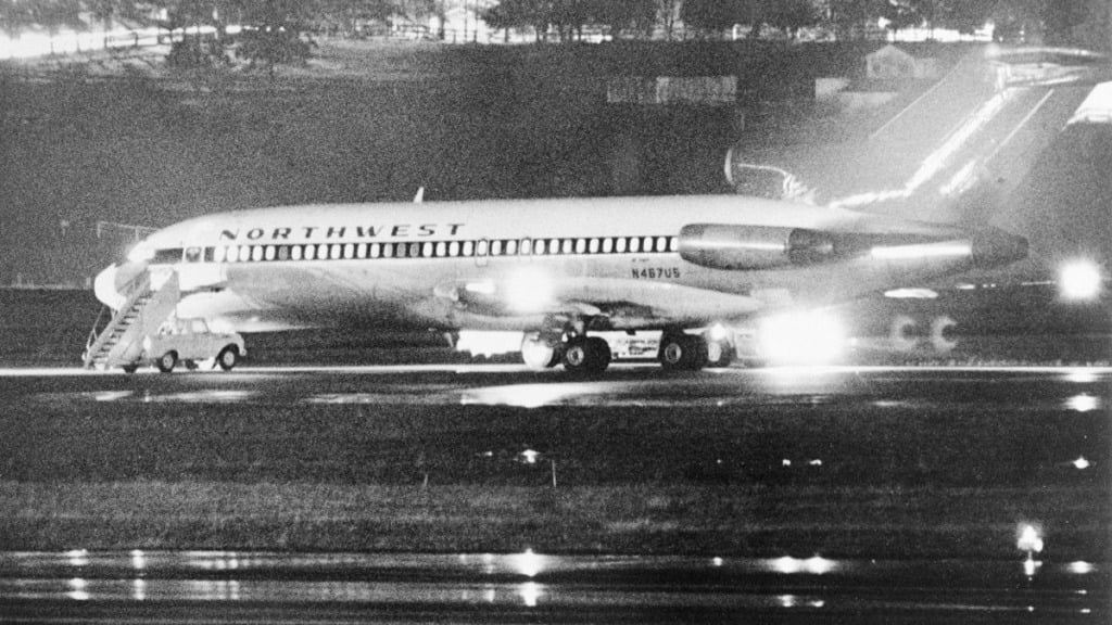Avião da Pacific Northwest sequestrado por DB Cooper em 24 de Novembro de 1971