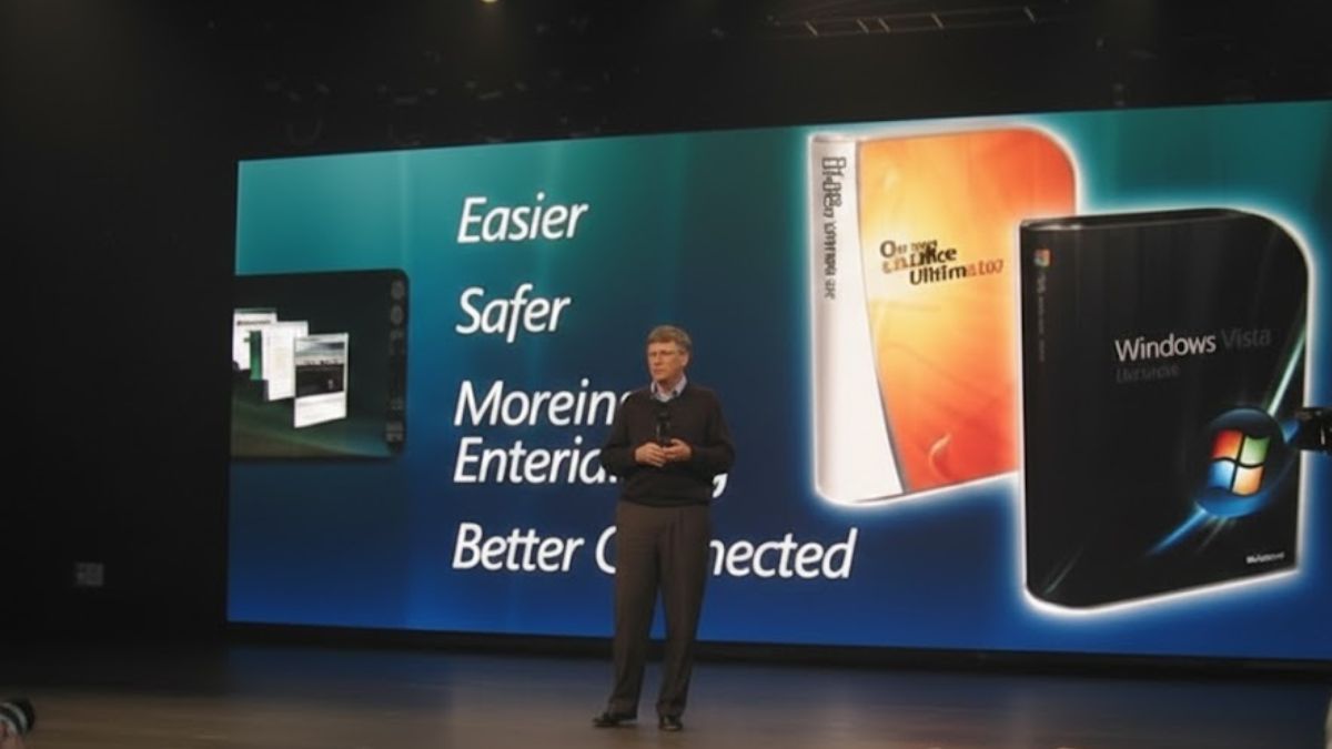 Lançamento do Windows Vista.