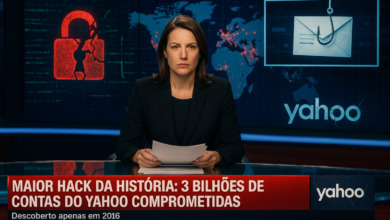 Ataque de hackers russos ao Yahoo comprometeu 3 bilhões de usuários.
