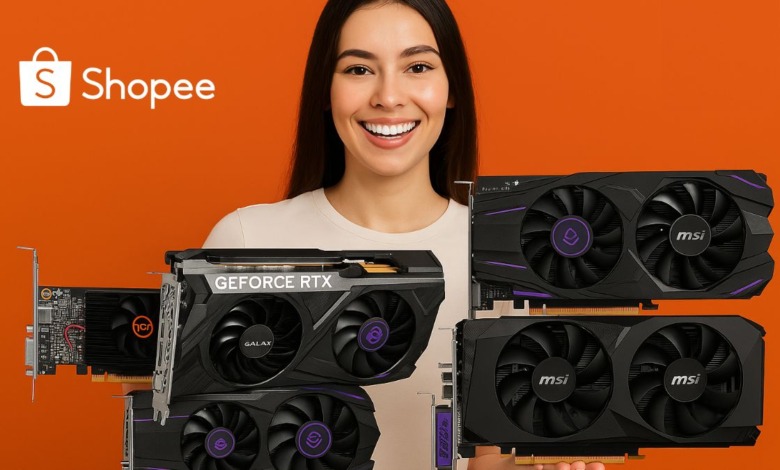 Melhores placas de vídeo na Shopee.