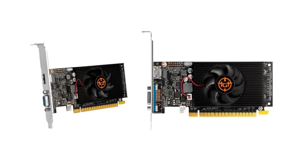TGT GeForce GT placa de vídeo barata na Shopee.