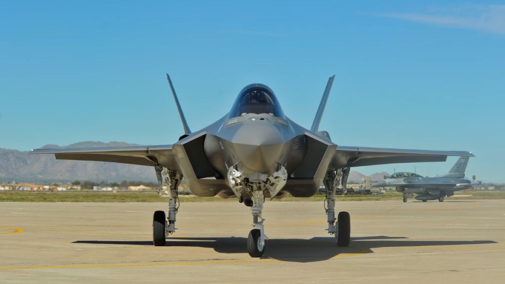 Jatos F-35 Lightning II usados por Israel.