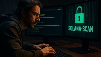 Campanha Solana-Scan usa npm para roubar logins de cripto.