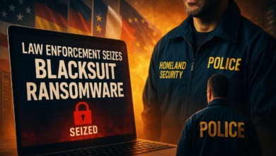 Forças de segurança desmantelam servidores do ransomware BlackSuit que atacava infraestrutura crítica dos EUA.