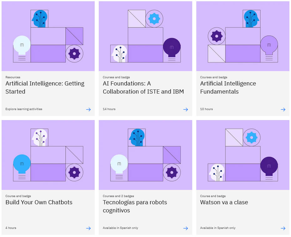 Curso de IA gratuito IBM.