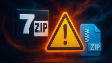 Vulnerabilidade no 7-Zip permite execução de código com simples extração de arquivos.