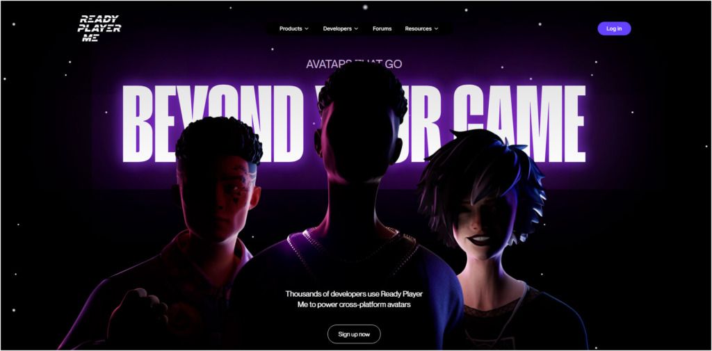 Ready Player Me IA para criar avatar e integrar em projeto de games.