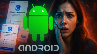 Spyware para Android utiliza sites falsos Signal e TokTok.