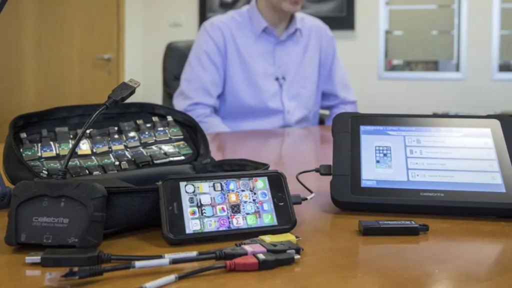 Cellebrite pericia forense em celulares.
