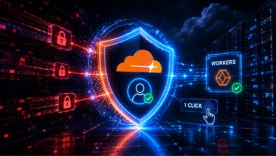 Cloudflare lança proteção Zero Trust para Workers em 1 clique.