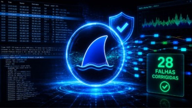 Wireshark corrige 28 falhas de segurança na versão 4.6.8.