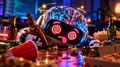 Pesquisadores deixam inteligência artificial bebada.