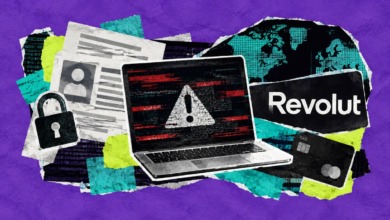 Vazamento de dados da Revolut expõe documentos e informações de clientes.