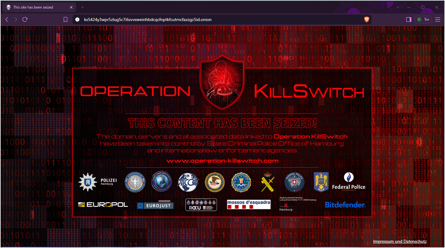 Operação KillSwitch.